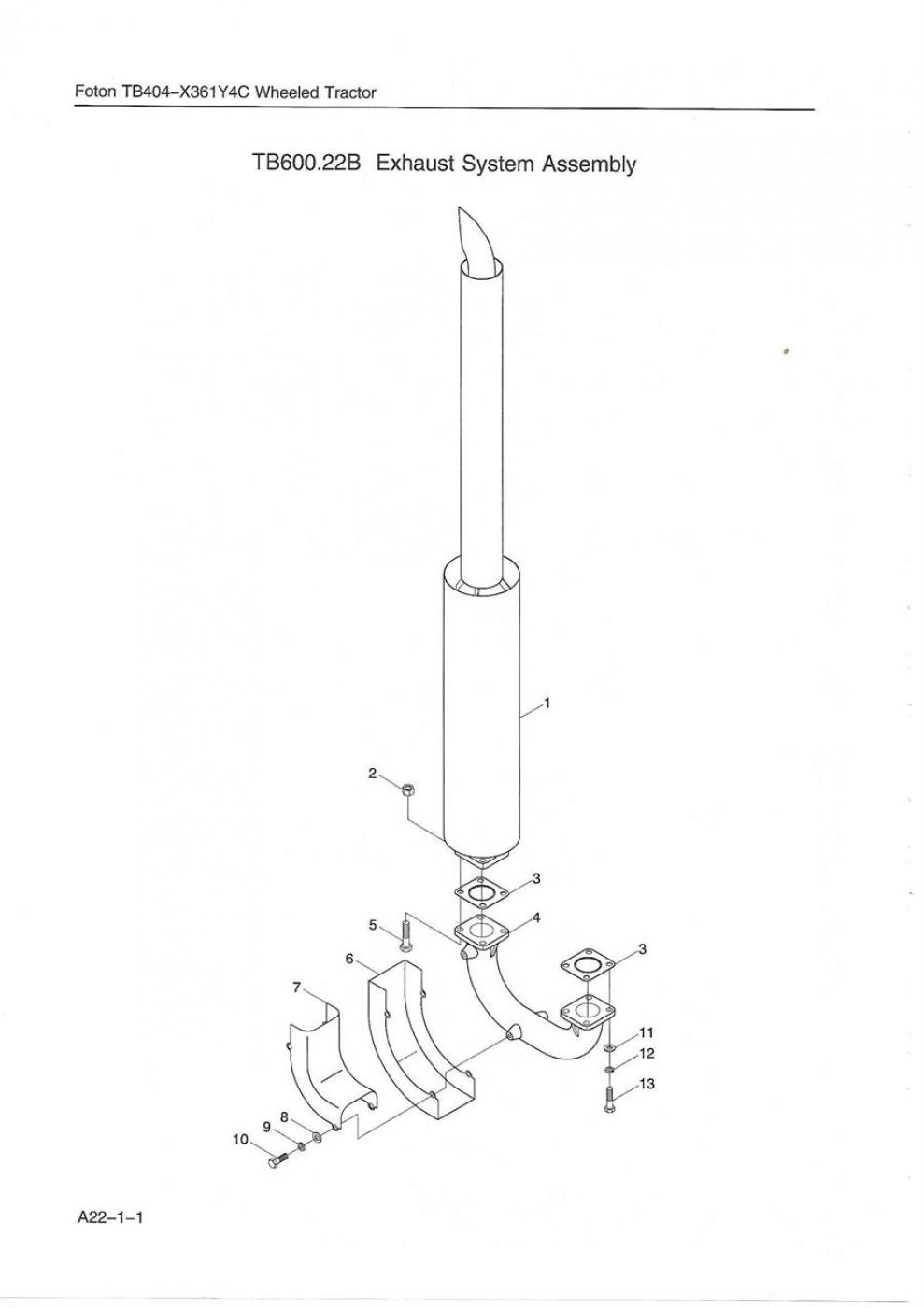 Dichtung Auspuffdichtung 4 Löcher TB-Serie