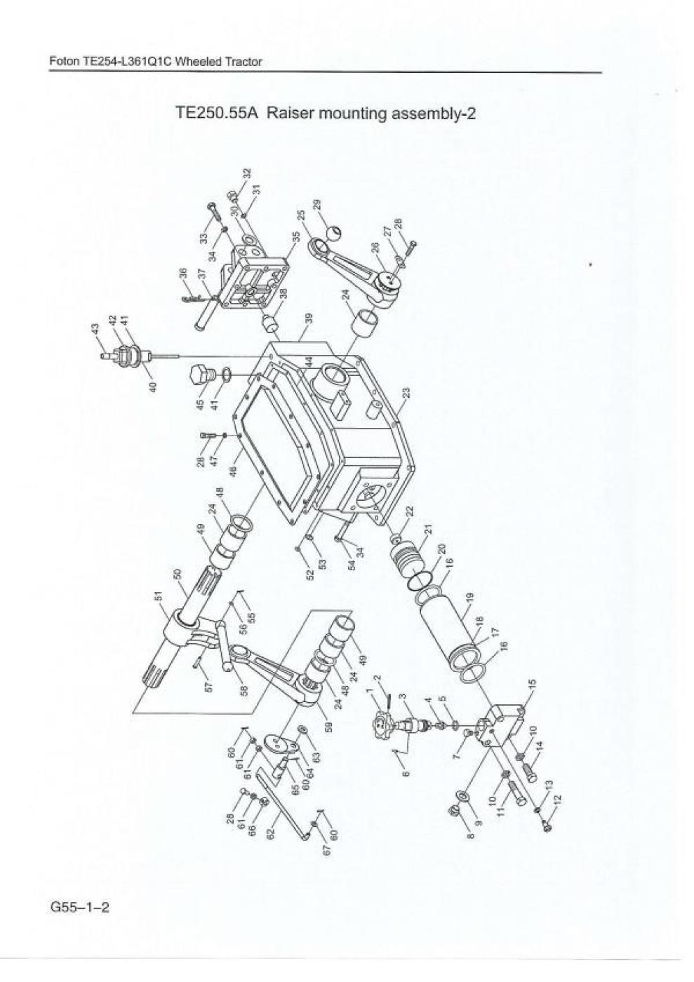 O-Ring Kraftheberwelle