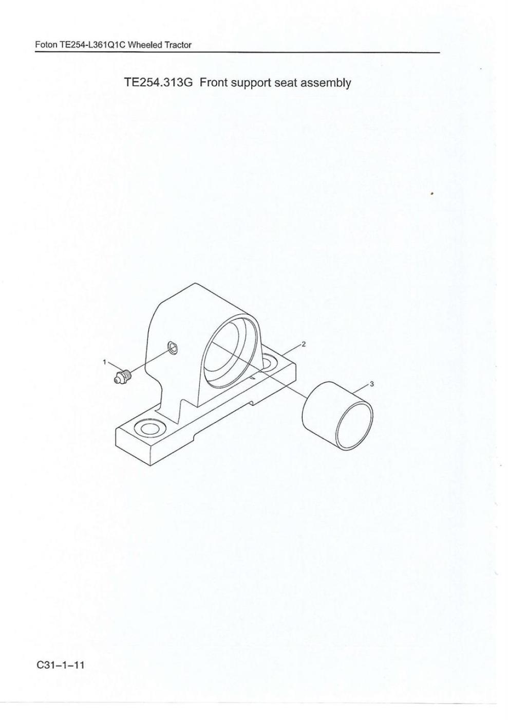 Buchse Lagerung hinten