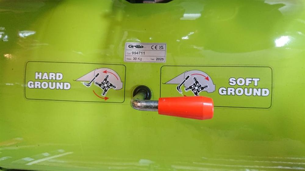 Grillo Bodenfräse mit doppletem Rotationssinn 60 cm 
