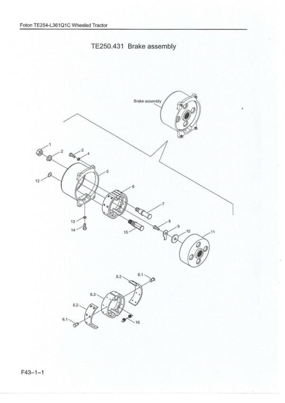 Sicherungsblech Bremstrommel FT / TE