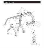 Erdbohrer / Bohrkörper 38 cm