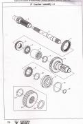 Schaltmuffe 3. und 4. Gang Foton FT824